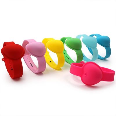 Bracelete reusável do Sanitizer da mão do silicone 10ml