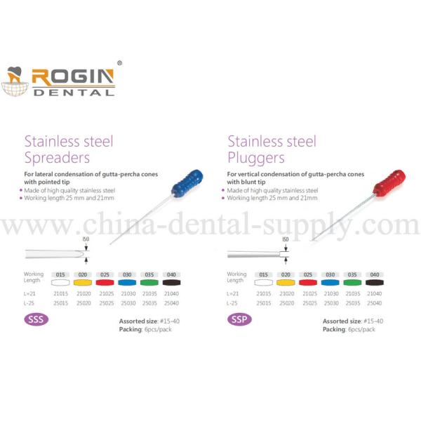 Dental Endo Files Finger Spreaders Stainless Steel Material For Hand