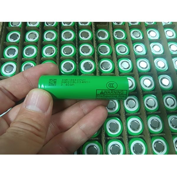 INR18650-MJ1 18650 Lithium-ion Battery Cell with 3500mAh High Capacity, 10A Max Continuous Discharge, and Wide Temperature Range (-20℃ ~ 60℃)