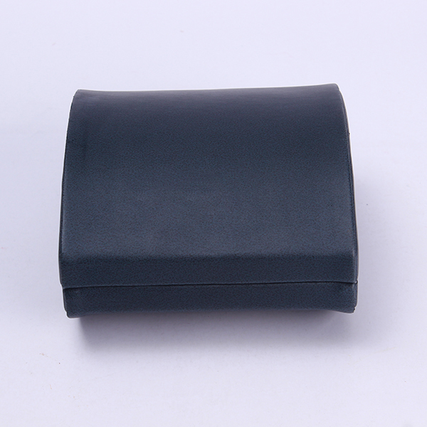 Hand Made Wrist Watch Storage Box , Soft Grey Velvet Lining Mens Leather Watch Case