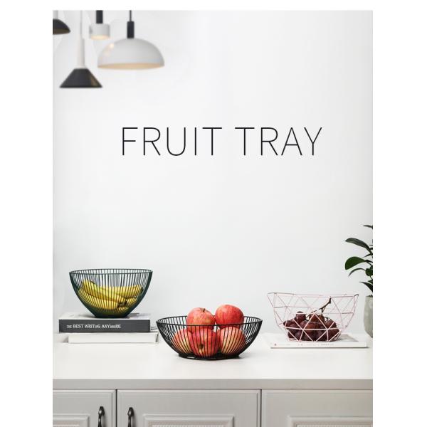 Golden Nordic Metal Fruit Container For Vegetables Luxury Design Style Party Occasion Holder