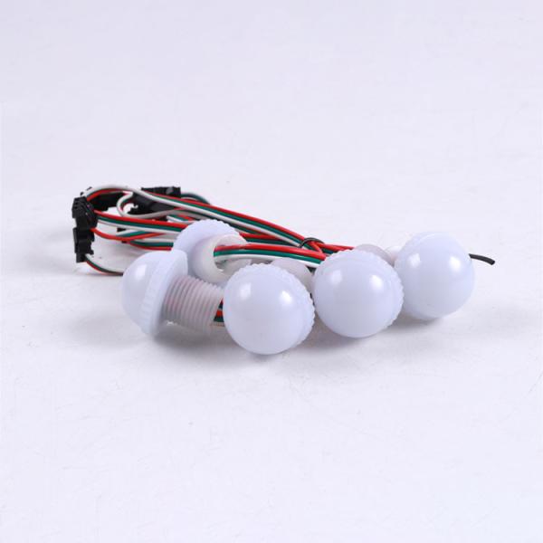 Amusement Led Pixel 3 Points 30mm Cabochon Leds Carnival Park Equipment Rides Lights