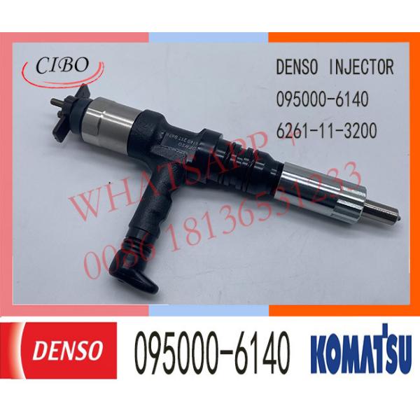 Komatsu PC800-8 SAA6D140 Engine Diesel Fuel Injector 6261-11-3200 095000-6140
