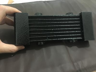 Aluminum AutoMobile Engine Oil Coole For High Performance Motorbike