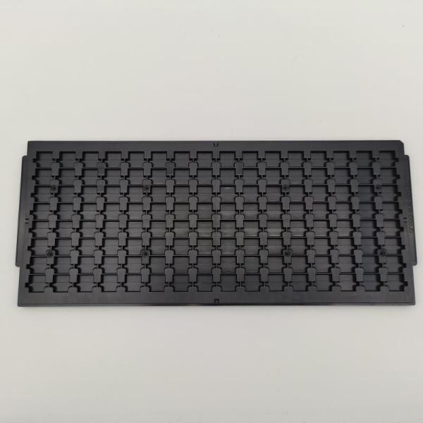 JEDEC Design Tray Pocket Size 11.93*16.5*4.34mm para Dispositivo MEMS em MPPO/PPE/ABS/PEI/IDP