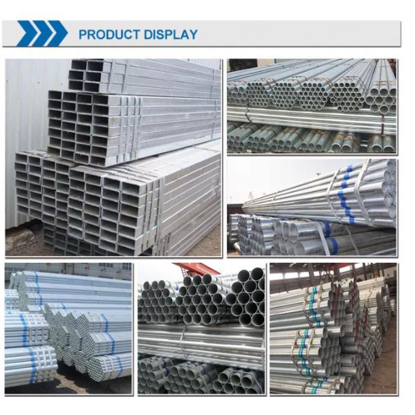 Трубка трубы 50mm круглая ERW Gi OEM A36 SS400 ST372 стальная слабая стальная