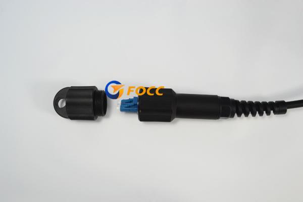 Waterproof PDLC RRU Outdoor Fiber Optic Patch Cables 7.0mm Inside Armored