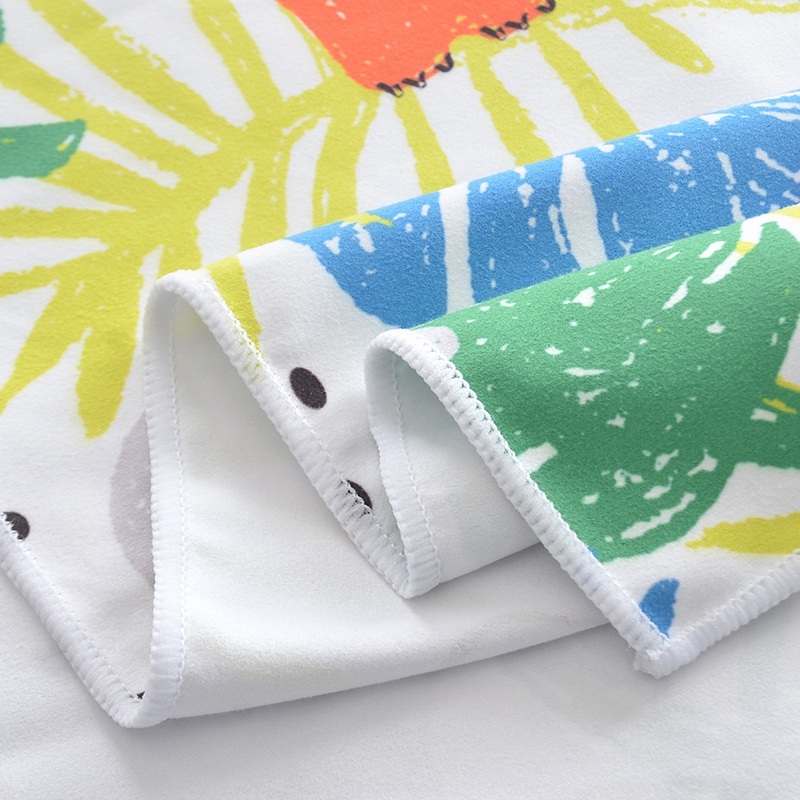 80x160cm Oversized Xl Microfiber Quick Dry Beach Towel Sand Resistant 200gsm