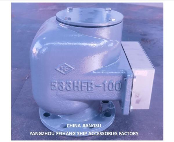 Bilge Water Tank Air Pipe Head No.533hfb-100a Cast Iron Body With Stainless Steel Float