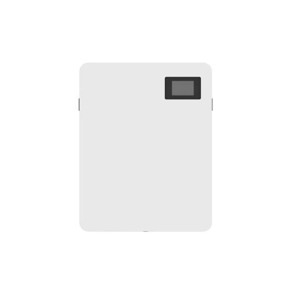Sistema de armazenamento de energia de bateria de íon de lítio de concha branca e preta personalizado com software avançado de monitoramento