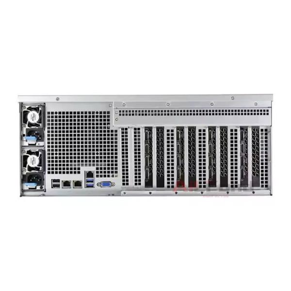 Tel Xeon E5 Dual CPU carte mère Serveur rack 4U Portable GPU Serveur IA avec cartes GPU