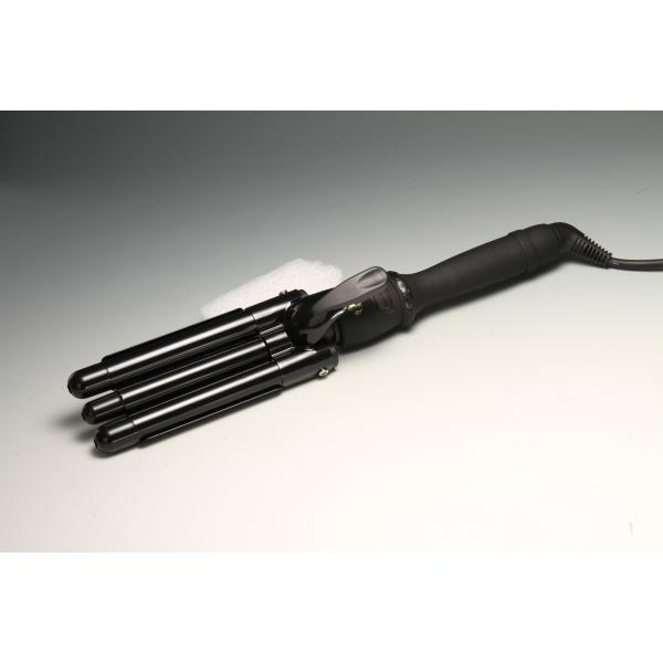 Triple Wave curling iron JR-266-19# balck
