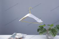 Organize Your Wardrobe with 16 Inches Wire Shirt Hangers and Smooth Surface