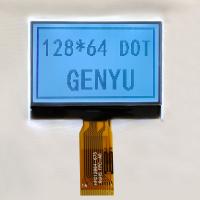 1.88 pouces 128x64 Module d'affichage LCD à matrice de points FSTN Interface SPI 14PIN blanche