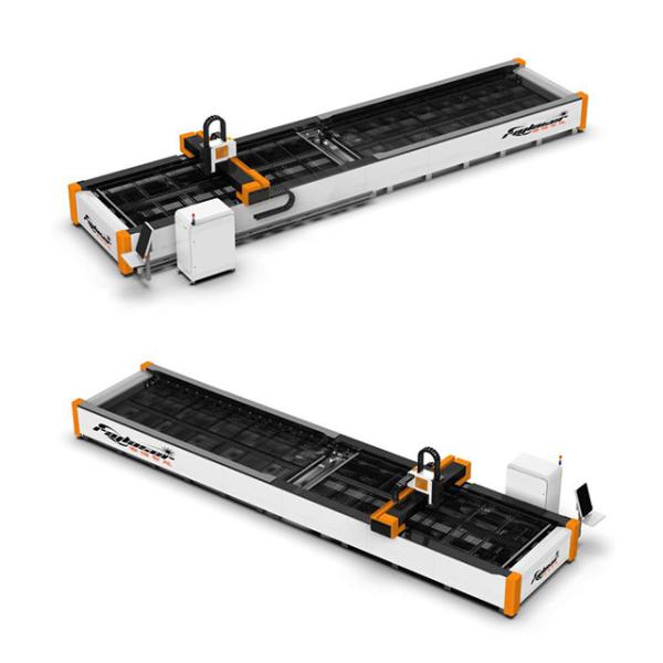 COOLING par eau HIWIN Guiderail Machine de découpe laser CNC de haute précision pour le métal