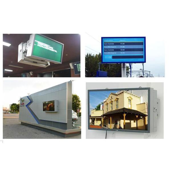 55 Inch IP65 Outdoor LCD Display Screens Full HD Monitor 5Ms Response Time