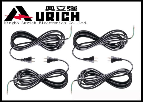 Denmark 3 Prong Power Extension Cord For Refrigerator / Washing Machine / PC