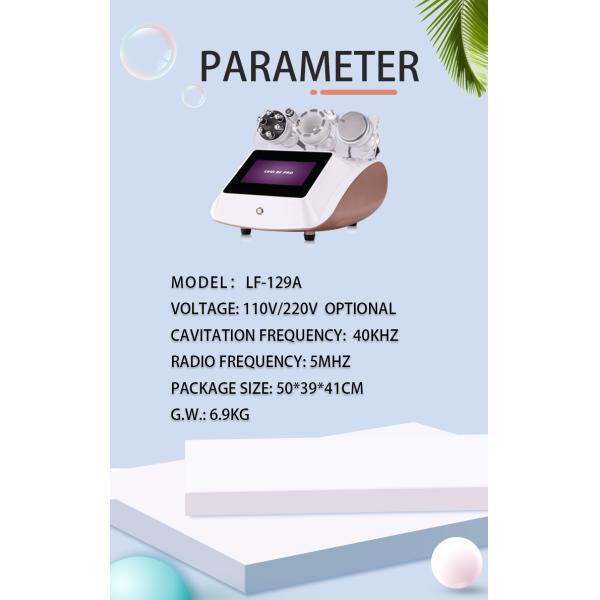 LF-129A Cavitation Ultrasonic Cellulite Removal RF Vacuum Body Slimming Machine