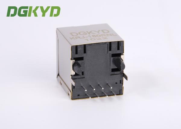 Vertical entry 100 Base-tx RJ45 LAN Jack High Performance Communication IEEE 802.3