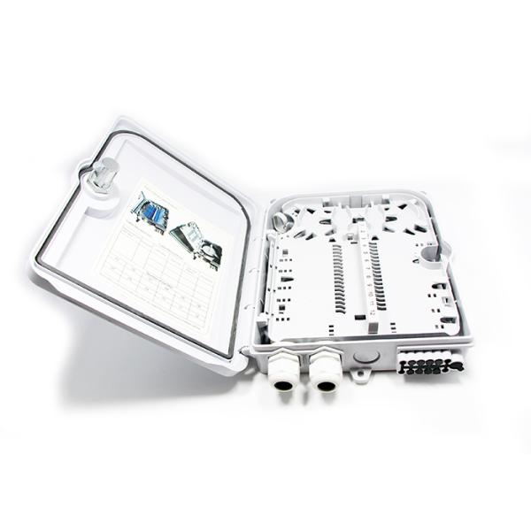 Приложения волокна держателя стены размера портов коробки 12 прекращения волокна устойчивое небольшого ультрафиолетов для крытого