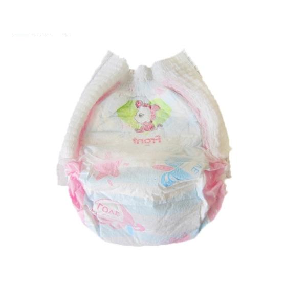 Waterproof PE Film Elastic Waist Band Infant Baby Pull Up Diapers