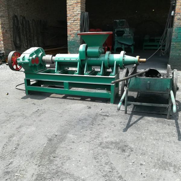 Raw Material Coal Cinder Breeze Charcoal Bar Coal Pellets Screw Briquette Excruder Machine