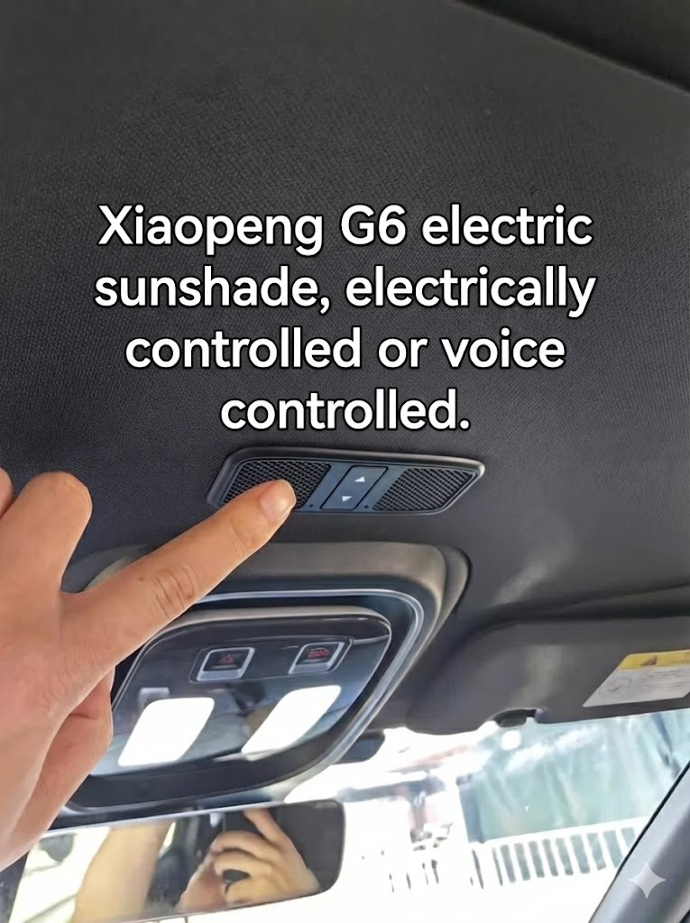 ForXiaopeng G6 Retractable Electric Sunshade Factory Direct Sales