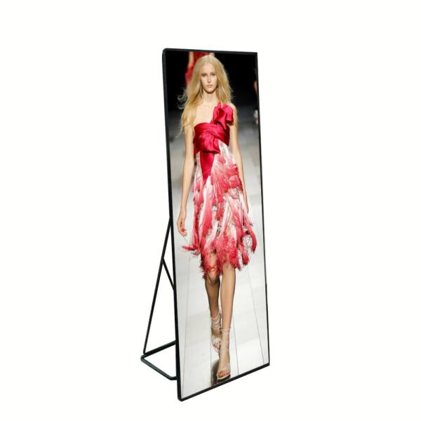 High Definition Smart Digital LED Poster P3 Aluminum Frame Oem