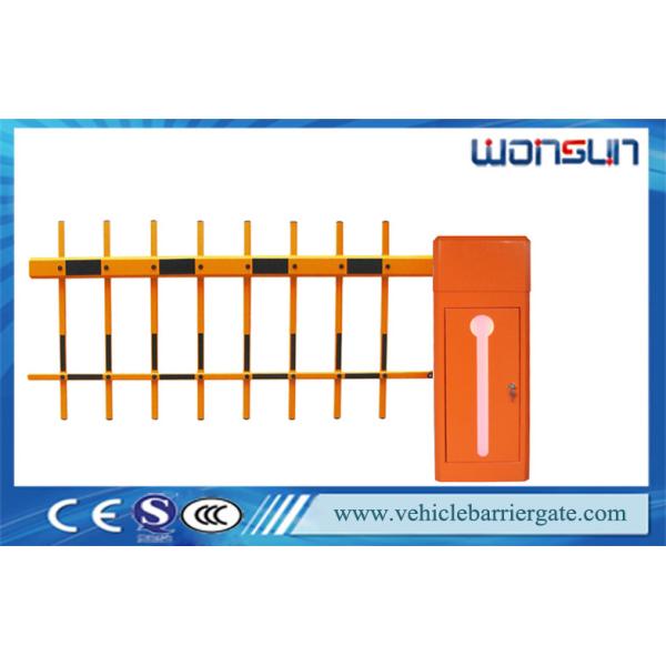 オレンジ手動解除の駐車障壁のゲート自動車の障壁