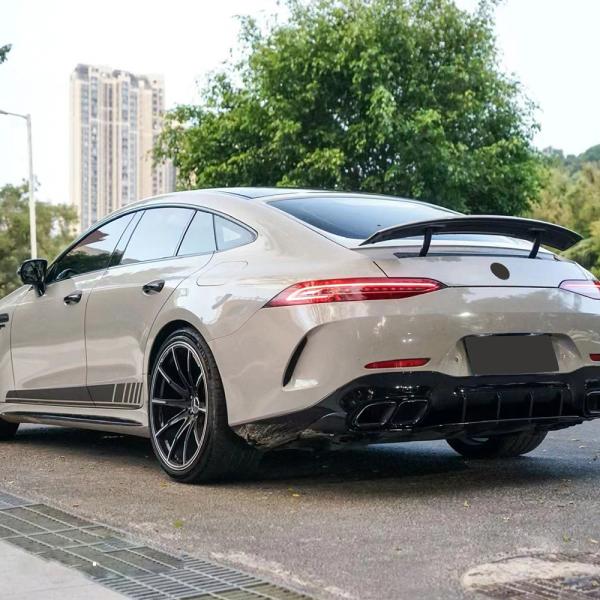 Custom Logo Accepted AMG GT C190 W290-GT63 Rear Lip Tailpipe Modification for Benz
