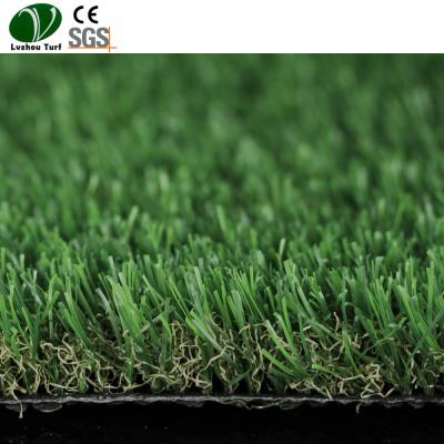 Green Forever Garden Synthetic Turf Field / False Garden Plastic Grass