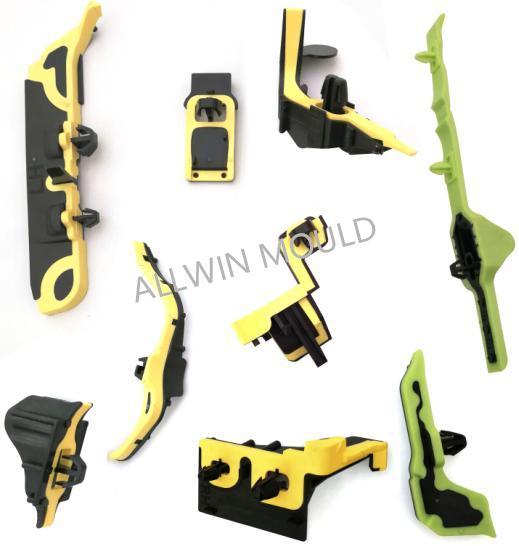 Plastic Prototype Injection Double Shot Molding Tooling Custom For Electronics