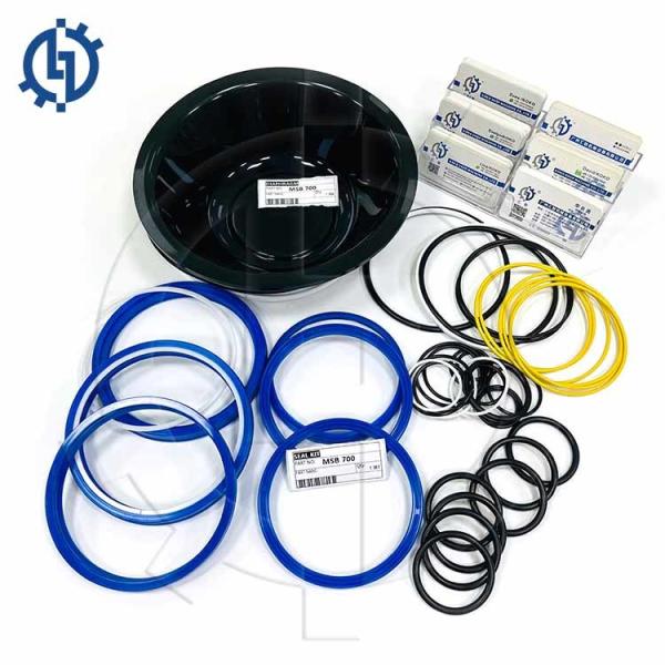 Peças de serviço de Kit Hydraulic Breaker Oil Seals do selo do martelo MS700 de MSB 700