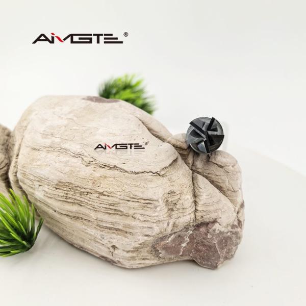 AlTiCrN 5 Flute Carbide End Mill for Steel High Performance CNC Milling Cutter for Hardened Steel Stainless Alloys
