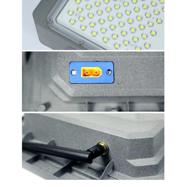 Высококачественный CCTV 100w 200w 300w 500w 800w Стенный охранный свет с 1440P Камера для наружного использования