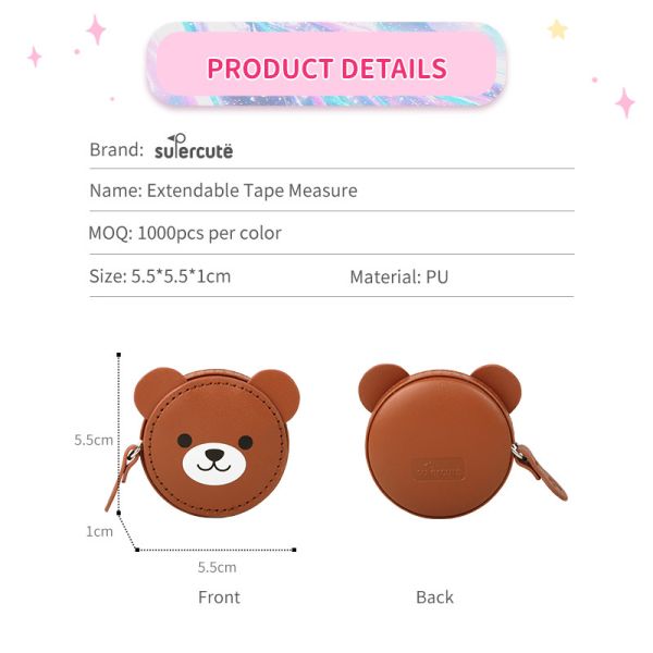Customized Promotional Tape Measure Custom Logo Measure PU Soft Tape Measure