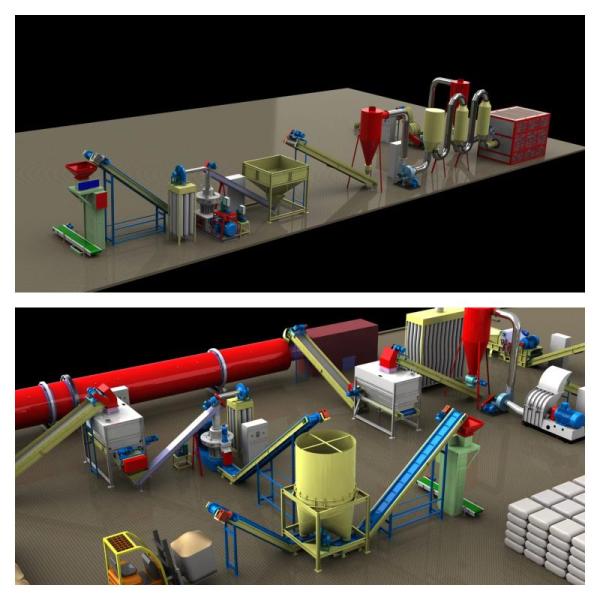 мельница лепешки древесины биотоплива плашки кольца 1t/H для ненужный деревянный окомкователь