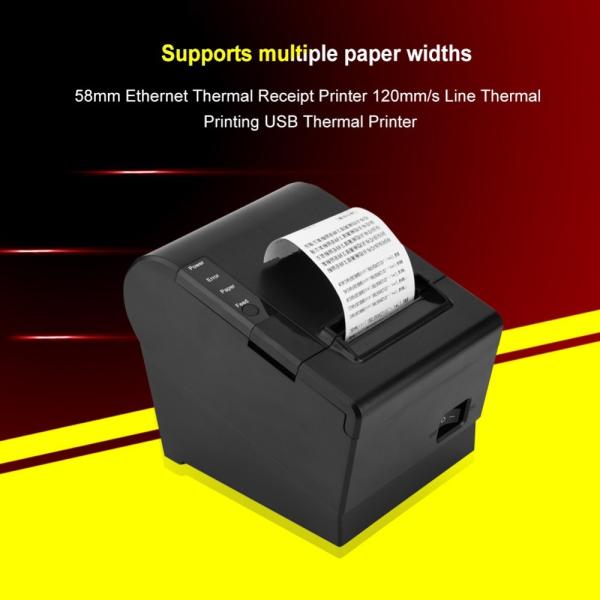 wholesale 3'' 80mm lan+usb port anto cutter printer thermal printer POS receipt printer
