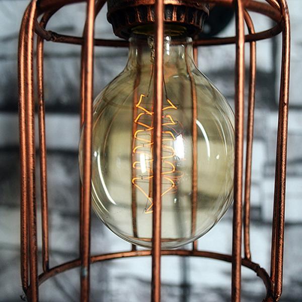 Обслуживание Одм ОЭМ шарика лампы стены трубы водопровода утюга лампы стены шарика Эдисон личности