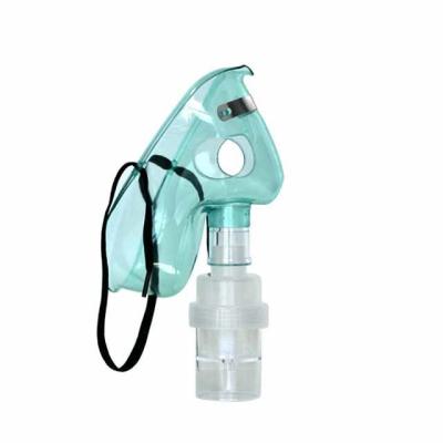 Disposable Medical Nebulizer Mask Adult Plastic Tubing Included