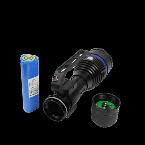 High Brightness Rechargeable LED Explosion Proof Portable Flashlight ATEX IECEx for Hazardous Areas Industrial
