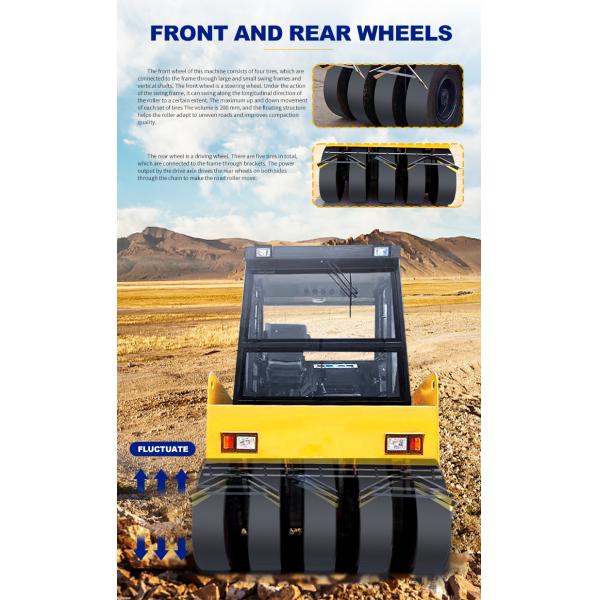16ton Mechanical Driving Pneumatic Road Roller China Road Construction Equipment for Sale