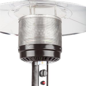 Mushroom Type Outdoor Patio Space Heaters , Natural Gas Deck Heaters Lightweight