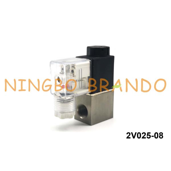 Тип 2В025-08 1/4 АИРТАК клапан соленоида пневматический нормально закрывал сразу действующее АК220В