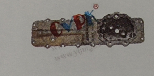 209-7291 алюминий 209-7291 экскаватора двигателя минируя дизельный двигателя крышки масла кота для C6.4