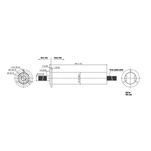 Capsule Slip Ring 125 Circuits with High-Bandwidth Transfer Capability