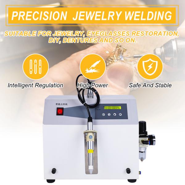 Tooltos 150A Argon Pulse Intelligent Jewelry Spot Welding Machine For Precise And Durable Welds