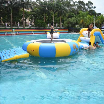 Mini equipamento de flutuação inflável do parque da água para a piscina