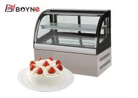Dinâmica de aço inoxidável Desktop do congelador da exposição do bolo que refrigera para o supermercado