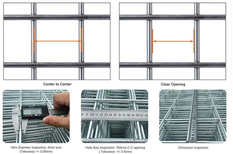 6 Gauge Welded Wire Mesh Fence Panels/Welded Wire Mesh Panel